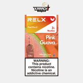 Relx Pre Filled Pod Pink Guava 30mg